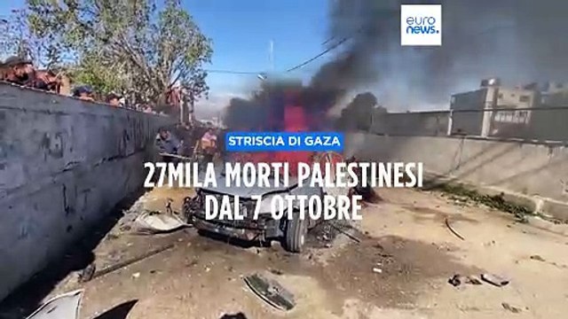 Gaza: nella Striscia oltre 27mila morti, ancora nessun accordo per una tregua tra Hamas e Israele