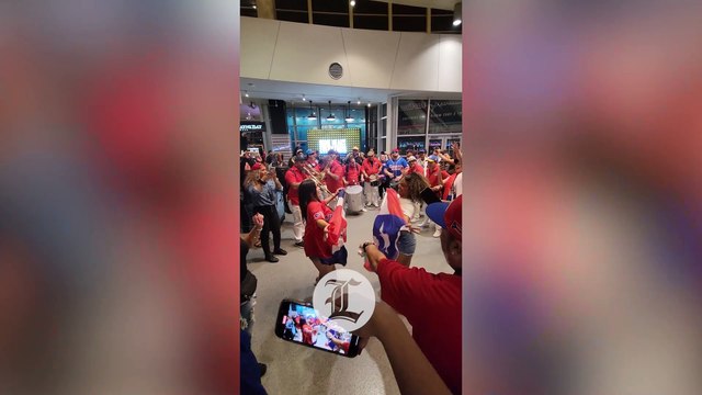Así celebraron los fanáticos dominicanos tras triunfo ante Puerto Rico