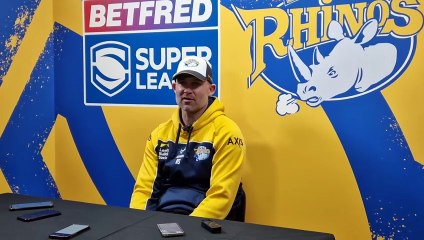 Leeds Rhinos coach Rohan Smith