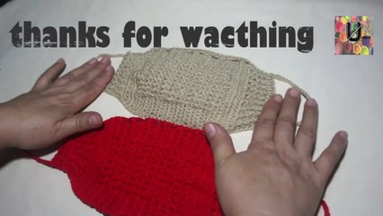 Crochet for beginners Episode 11 #How to make Crochet Mask at Home