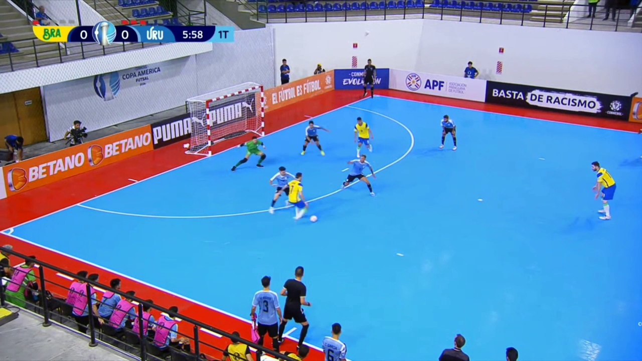 Brasil 4-1 Uruguai - Melhores momentos - Copa America de Futsal 2024