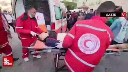 Gazze'de zulüm devam ediyor