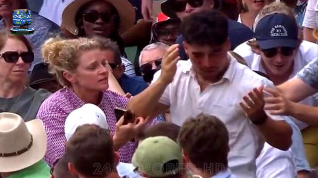 Hit For Six! Cricket Ends in Agony as an Attempted Catch by an Eager Aussie Fan Goes Horribly Wrong
