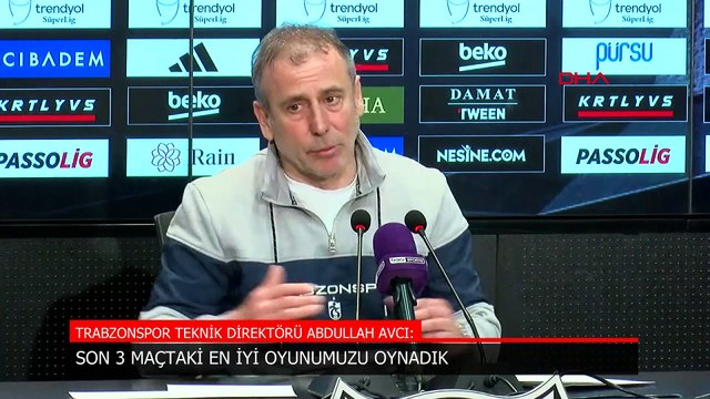 Abdullah Avcı: 3'ncülük hedefine devam edeceğiz