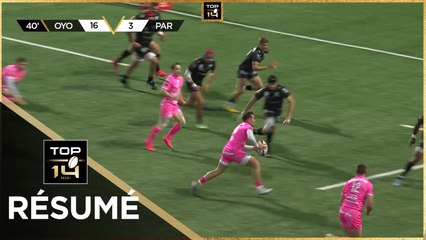 TOP 14 Saison 2023-2024 J14 - Résumé Oyonnax Rugby - Stade Français Paris