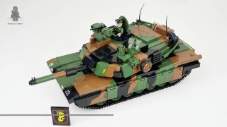 COBI Armed Forces | 2623 --- M1A2 SEPv3 Abrams --- unboxing and pure build --- part 5