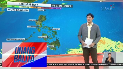 Halos buong bansa, makararanas ng magandang panahon ngayong unang Lunes ng Pebrero - Weather update today as of 6:15 a.m. (February 5, 2024) | UB
