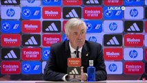 Rueda de prensa de Ancelotti tras el Real Madrid 1 - Atlético 1 de LaLiga EA Sports