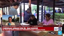 Informe desde San Salvador: cierran las urnas; inicia el conteo de votos por las presidenciales