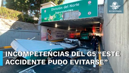 Diputados del PAN acusan negligencia del C5 en accidente de Viaducto