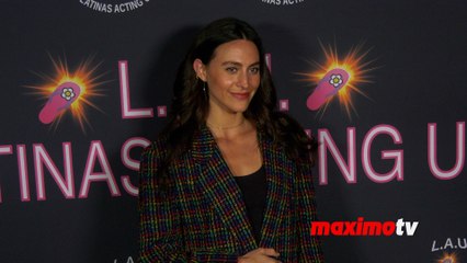 Erica Hernandez "Latinas Acting Up 1st Annual Winter Soirée" Pink Carpet