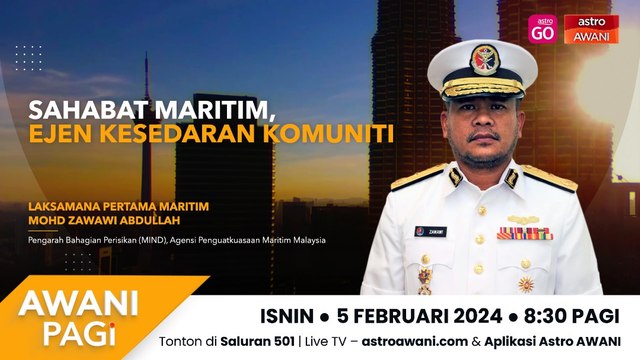 AWANI Pagi: Sahabat Maritim, ejen kesedaran komuniti