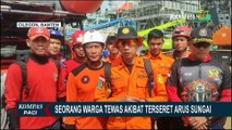 Warga Cilegon Tewas Akibat Terseret Arus Banjir, Ditemukan di Sungai Sedalam 50 Meter