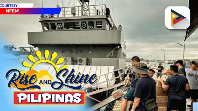 Naval Forces Eastern Mindanao, tumulong sa paghahatid ng tulong sa mga biktima ng pagbaha sa Davao Oriental