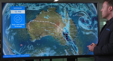 Rain and flooding moving south over NSW