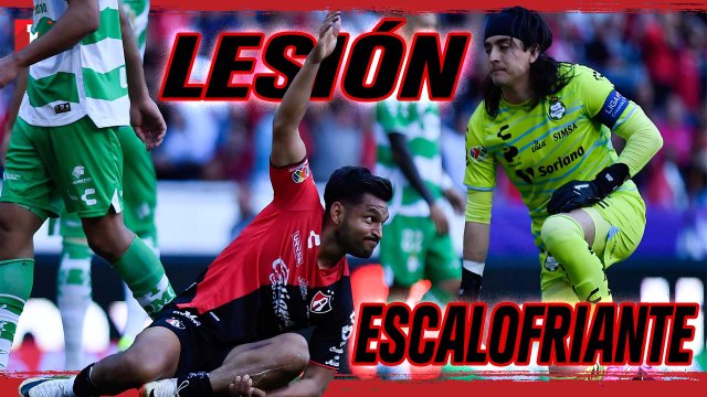 Eduardo Aguirre, sufre TERRIBLE LESIÓN tras anotar un gol con el ATLAS