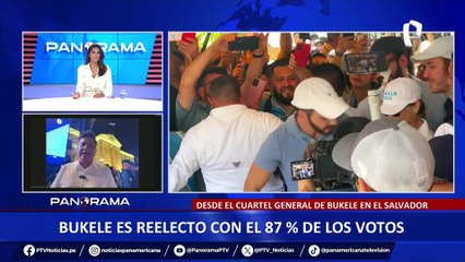 下载视频: ¡Exclusivo! Nayib Bukele es reelecto como presidente de El Salvador con 87% de votos