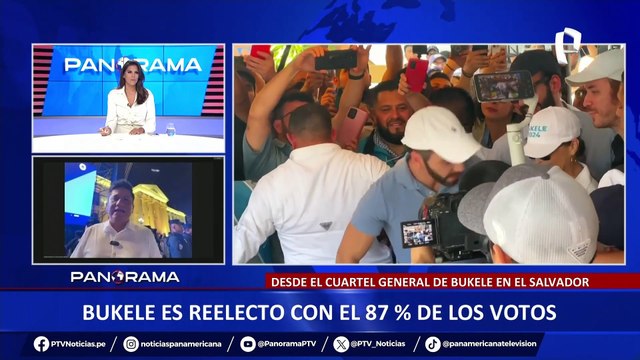 ¡Exclusivo! Nayib Bukele es reelecto como presidente de El Salvador con 87% de votos