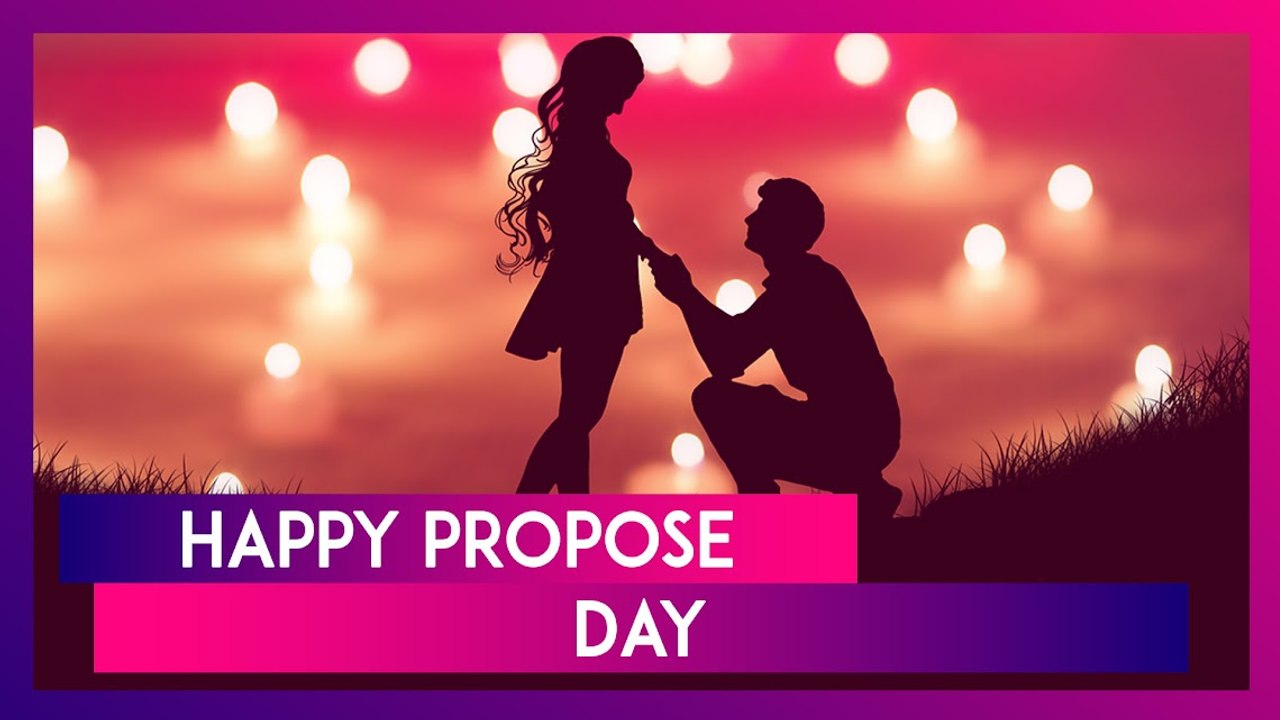 Propose Day 2024 Greetings: Messages And Quotes To Propose To Your Partner  During Valentine Week, image size:1280x720