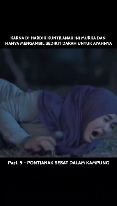 Karena di hardik kuntilanak ini murka