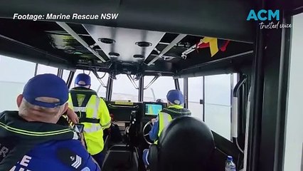 WATCH: Catamaran capsizes near Lemon Tree Passage