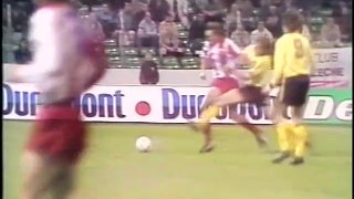 1. FC Dynamo Dresden v FK Crvena Zvezda Beograd 20 März 1991 Europapokal der Landesmeister 1990/91