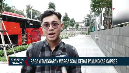 Ini Tanggapan Warga soal Debat Pamungkas Capres 2024
