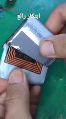 ابتكار  رائع من بطارية هاتف | simple inventions