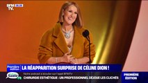 Les premières photos de l'apparition surprise de Céline Dion aux Grammy Awards