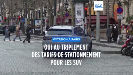 Les Parisiens disent oui au triplement des tarifs de stationnement pour les SUV