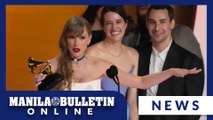Taylor Swift wins Album of the Year Grammy, breaking record