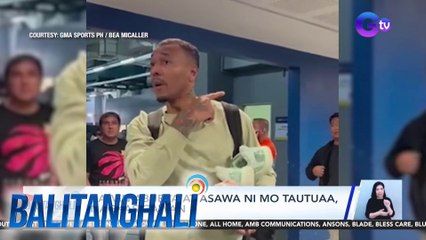 Calvin Abueva at asawa ni Mo Tautuaa, nagkasigawan | BT