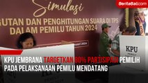 KPU Jembrana Targetkan 80% Partisipasi Pemilih Pada Pelaksanaan Pemilu Mendatang