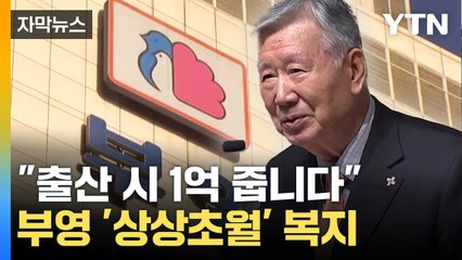 [자막뉴스] "신생아 1명당 1억"...상상초월 복지 내놓은 부영 / YTN