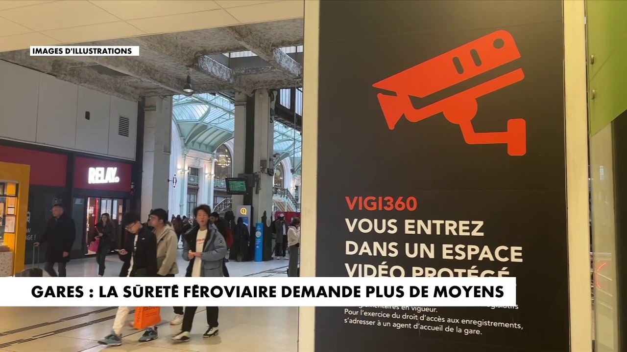 Gares : la sûreté féroviaire demande plus de moyens