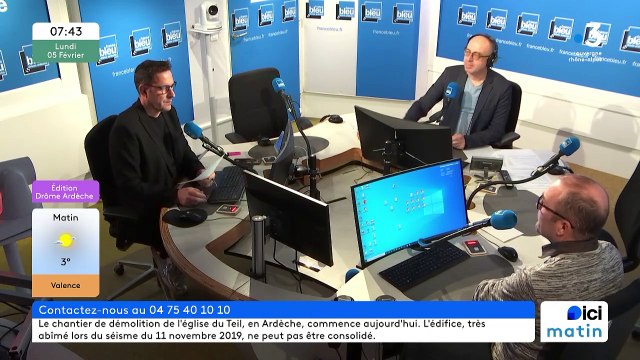 Benoît Nodin, secrétaire général de la FDSEA en Ardèche