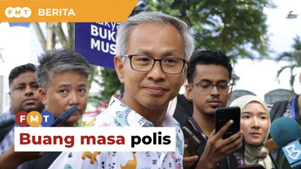 Siasatan hasutan buang masa polis, kata Pua