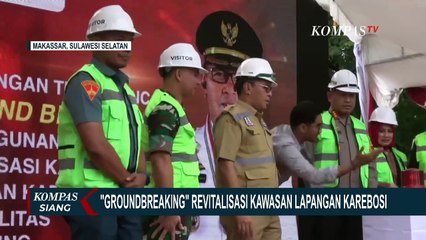 Pemkot Makassar Resmi Groundbreaking Revitalisasi Lapangan Karebosi, Ditargetkan Rampung Akhir 2024