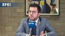 Aragonès aparca la mesa de partidos catalanes al detectar 