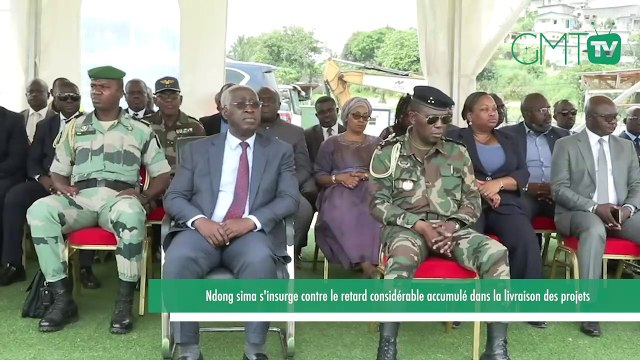 [#Reportage] Gabon : Ndong sima s'insurge contre le retard considérable accumulé dans la livraison des projets.