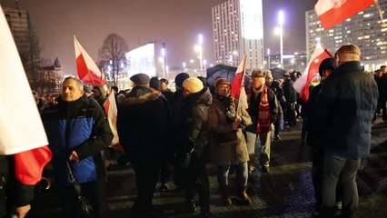 Dziennik Zachodni / Manifestacja w obronie ojczyzny / Karina Trojok