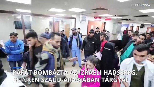 Szaúd-Arábiában tárgyal az amerikai külügyminiszter a gázai tűzszünetről