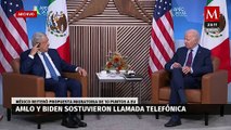 AMLO advierte a Biden sobre leyes migratorias que ignoran causas del fenómeno