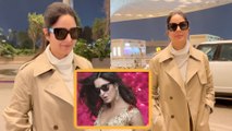 Katrina Kaif's 'Kala Chashma' Blissful Beige Stunning Look For Airport Arrivals