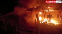 Eskişehir'de Ahır Yangını: Ev ve Ahır Kullanılamaz Hale Geldi, 63 Küçükbaş Hayvan Öldü