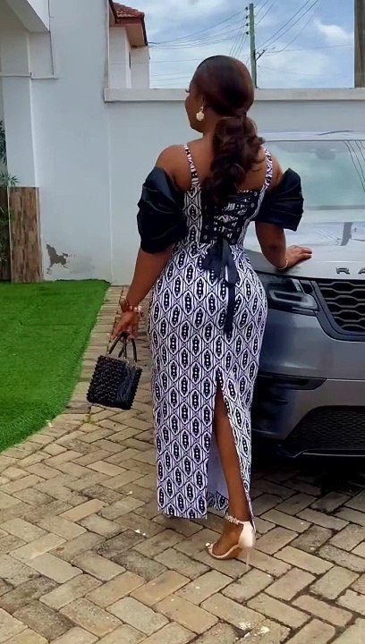 Gorgeous African Long Gown Style For ladies