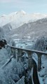 Le Viaduc de Sainte-Marie dans les Alpes francaises