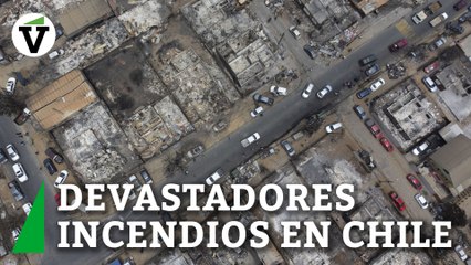 Chile vive la ola de incendios más letal de su historia