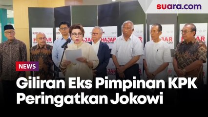 Kini Giliran Eks Pimpinan KPK Tegas Peringatkan Jokowi: Pegang Teguh Standar Moral dan Etika!