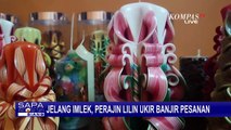 Perajin Lilin Ukir di Blitar Banjir Pesanan Jelang Tahun Baru Imlek